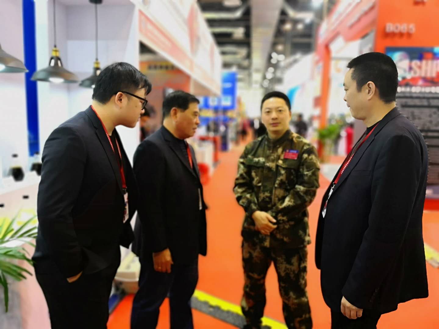 公司组织参加2018年第十三届上海国际消防安保技术设备展览会
